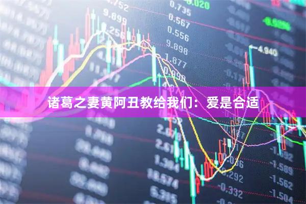 诸葛之妻黄阿丑教给我们：爱是合适